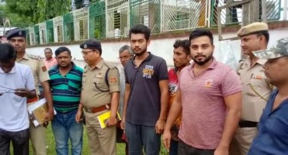 Police arrested two youths on the Kailashahar-Kumarghat road with a large quantity of drugs